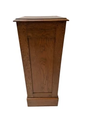 Art Nouveau Filing Cabinet with Tambour Shutter Door, 1900s